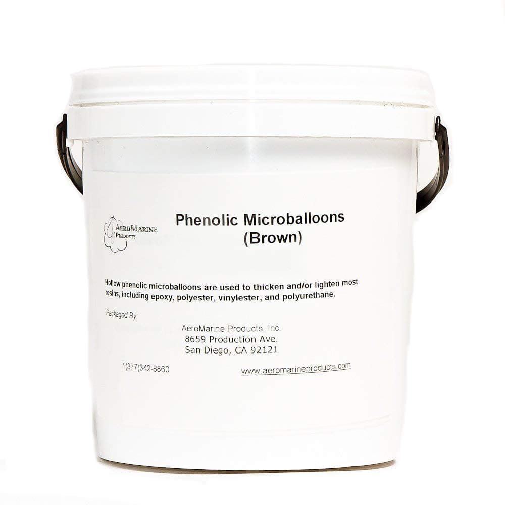 Phenolic Microballoons Filler for epoxy and Polyester resins 1/2 Gallon