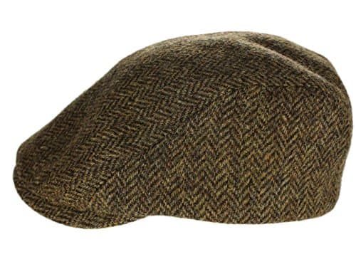 Biddy MurphyIrish Touring Cap Made in Ireland Fitted Slim Fit Genuine Tweed