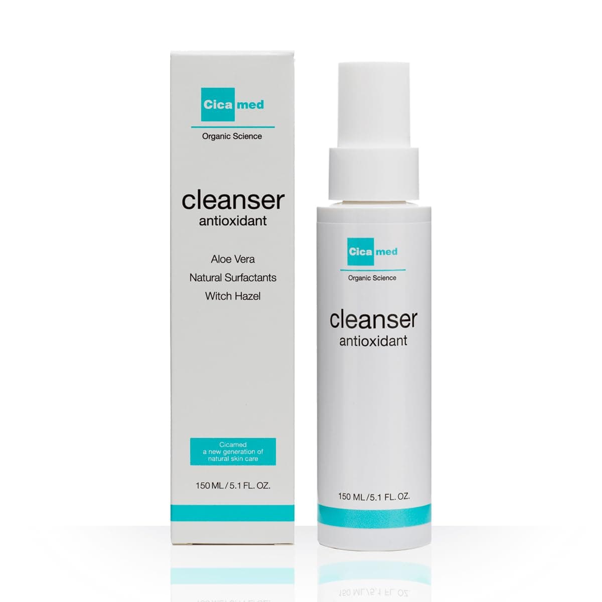 CicamedFace Foaming Gel Cleanser, pH Balancing, Organic Science