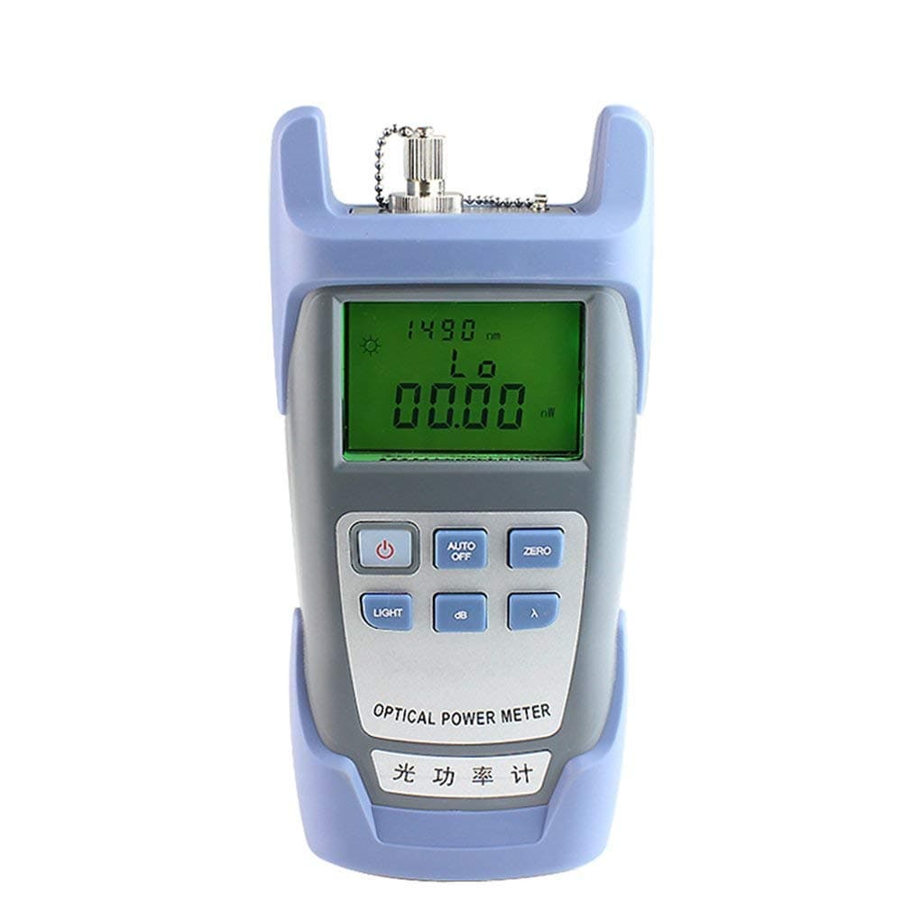 Optical Power Meter, 3 in 1 Visual Fault Optic Cable Tester, 850-1650nm Fault Locator Fiber Optic Power Meter, FC/SC/ST Universal Interface Portable Fiber Optic Cable Tester Tool