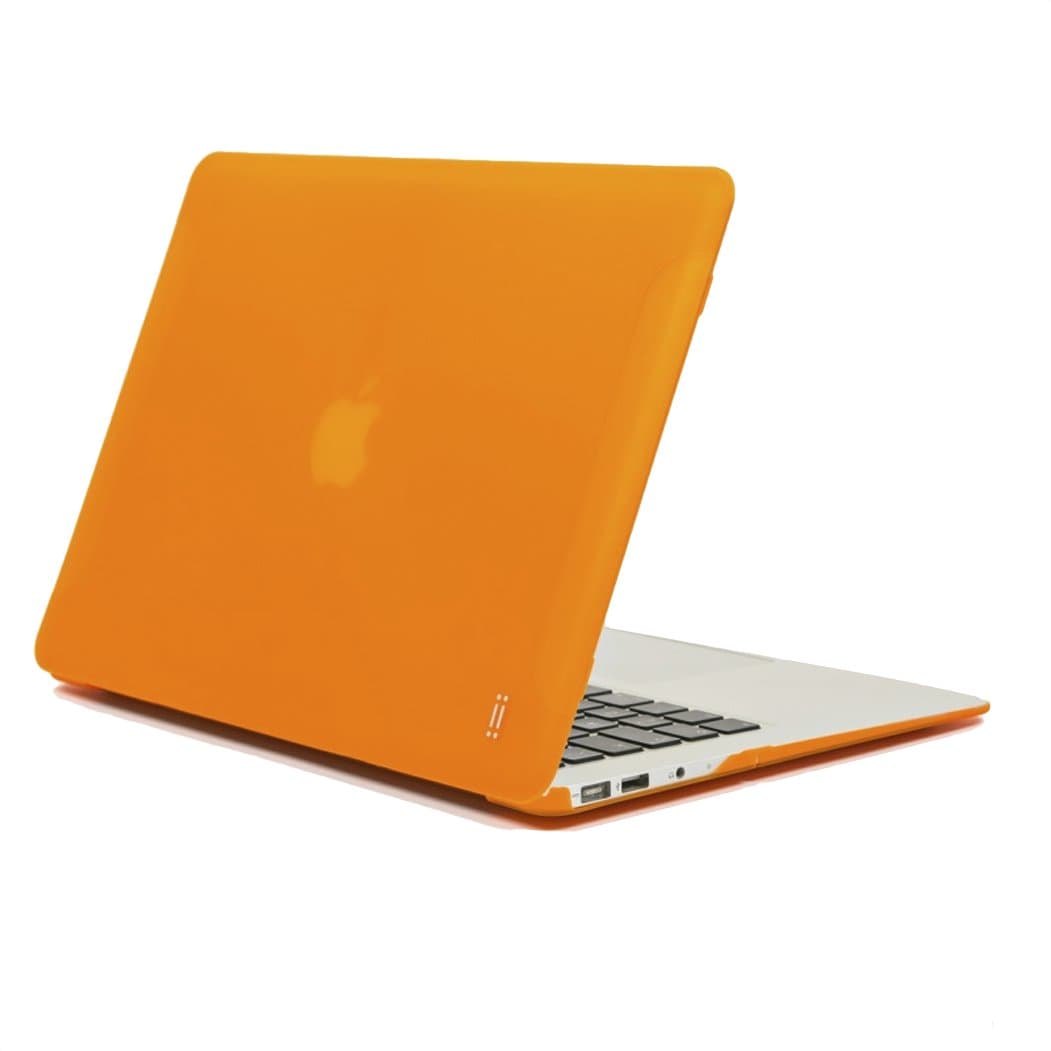 AIINO - Matte Hard Cover for MacBook Air 11 inch I Protective Case I Hard Shell Case Cover I MacBook Air Case 11 inch I Sleek Design I MacBook Air Acessories Case I Apple Laptop Protection - Orange