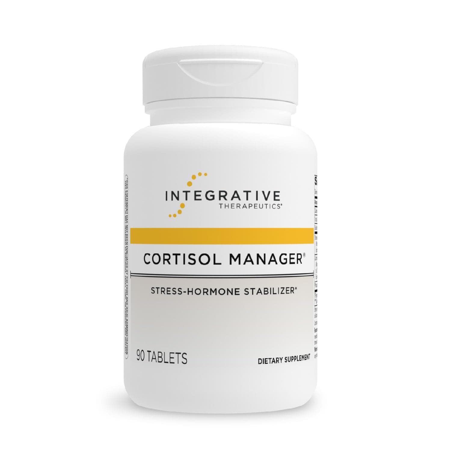Cortisol Manager - Balance Cortisol & Support Relaxation for Restful Sleep* - Includes Ashwagandha & L-Theanine for Confidence with Less Stress* - 90 Tablets (45 Servings)