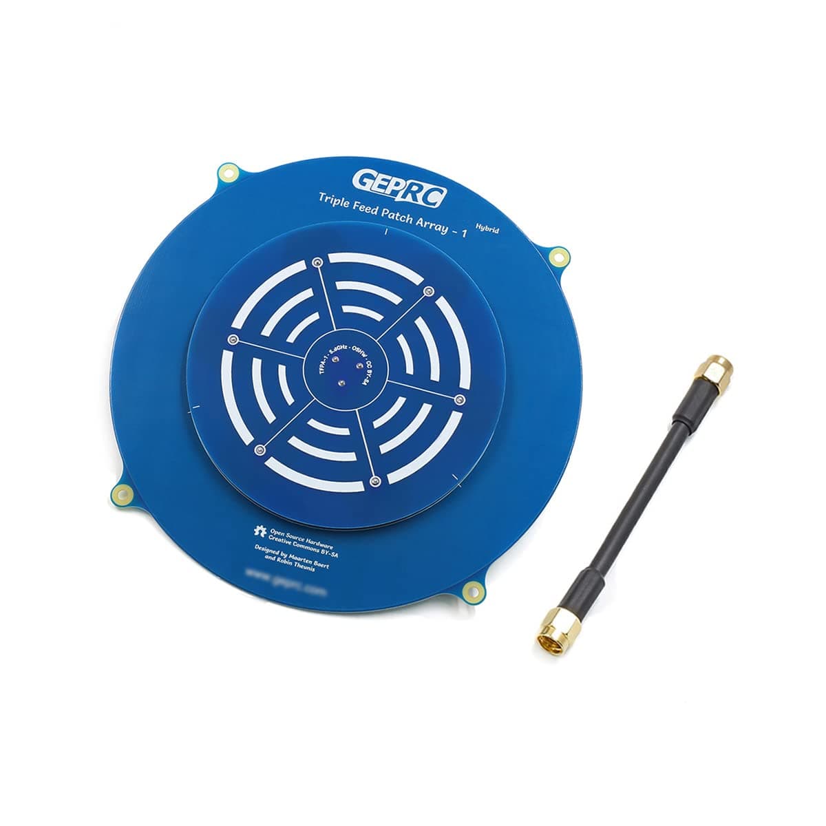 SoloGood GEPRC Triple Feed Array FPV Antenna 5.8G 14dBi High Gain Long Range Antenna Directional Circularly Polarized Antenna FPV Racing Drone FPV Goggles