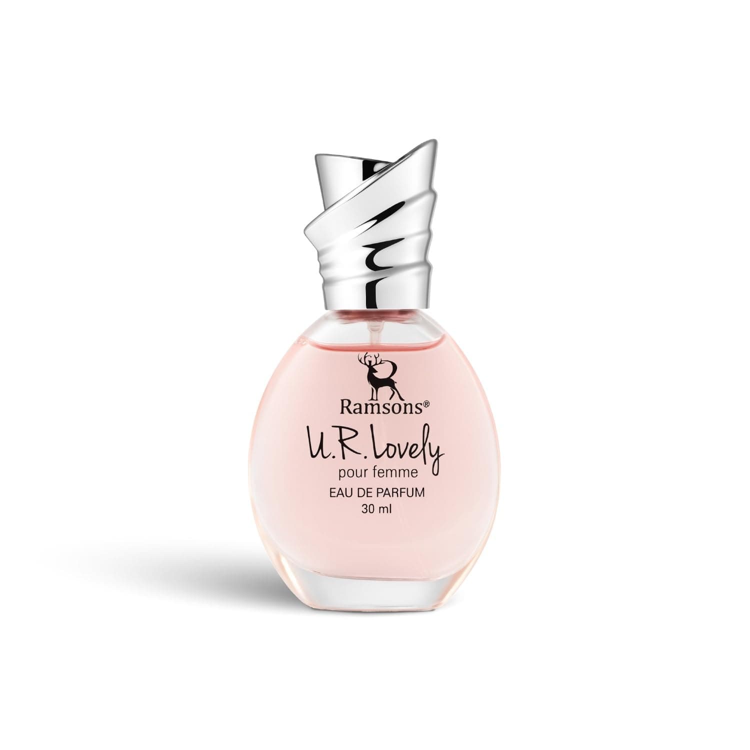 Ramsons - U R LOVELY Eau De Parfum | 30 ML | Perfume For Women | TN - Bergamot, Peach, Orange, Grapefruit, Aquatic | MN - Lilly of the valley, Rose, Jasmine, Cinnamon | BN - Woody, Musk, Vanilla