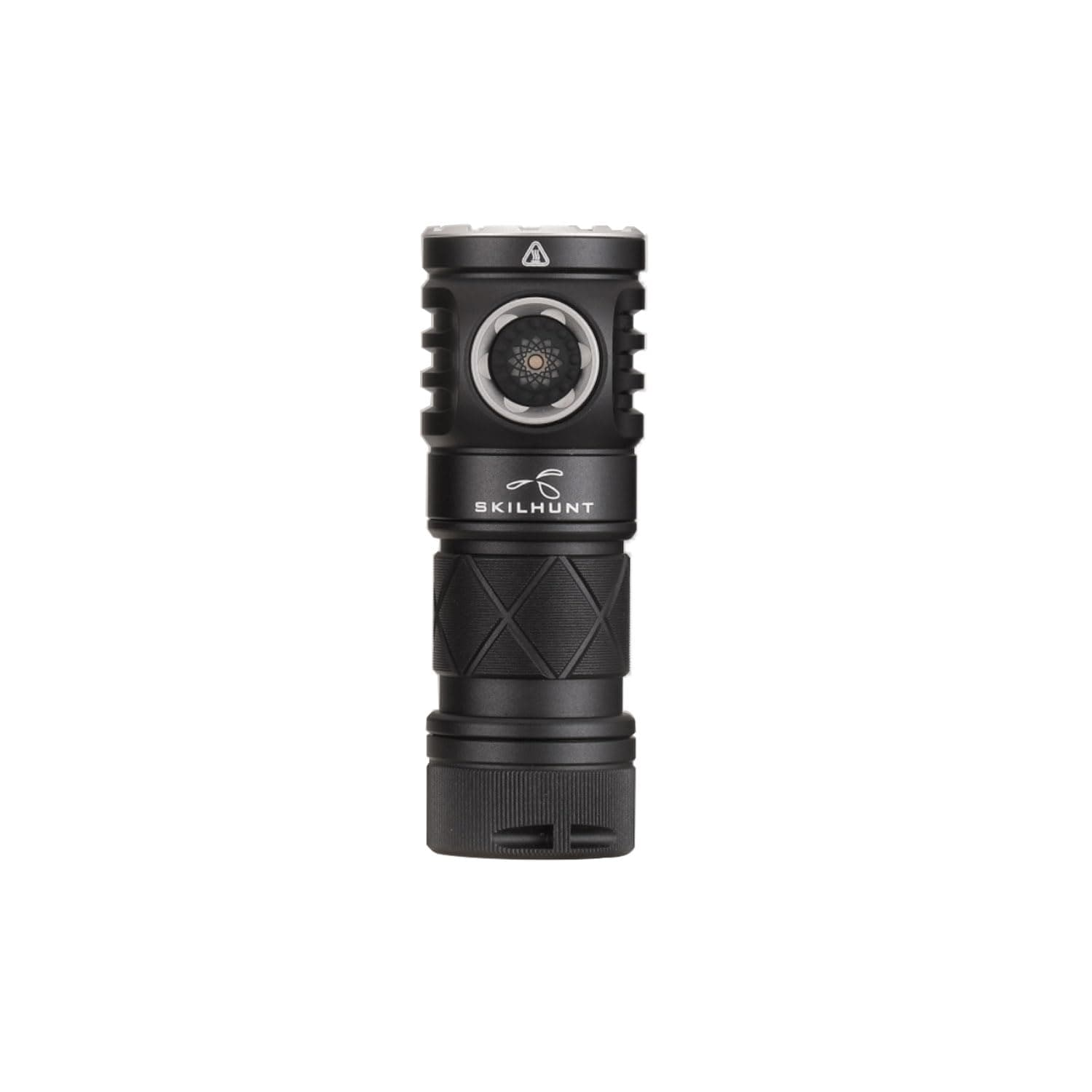SKILHUNTEC200S-Mini 1400+570 lumens Dual Channel Powerful EDC USB-C Rechargeable LED Flashlight - Lightweight, Compact Pocket Light Camping Hiking Running Waterproof Outdoor (High CRI 4500K, Black)