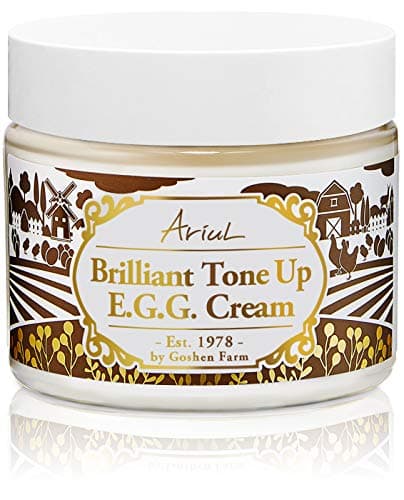 Ariul EGG Face Cream - Anti Aging Cream for Even Skin Tone with Skin Brightening Effect, Ultra Hydrating Moisturizer for Youthful and Radiant Skin, 70ml