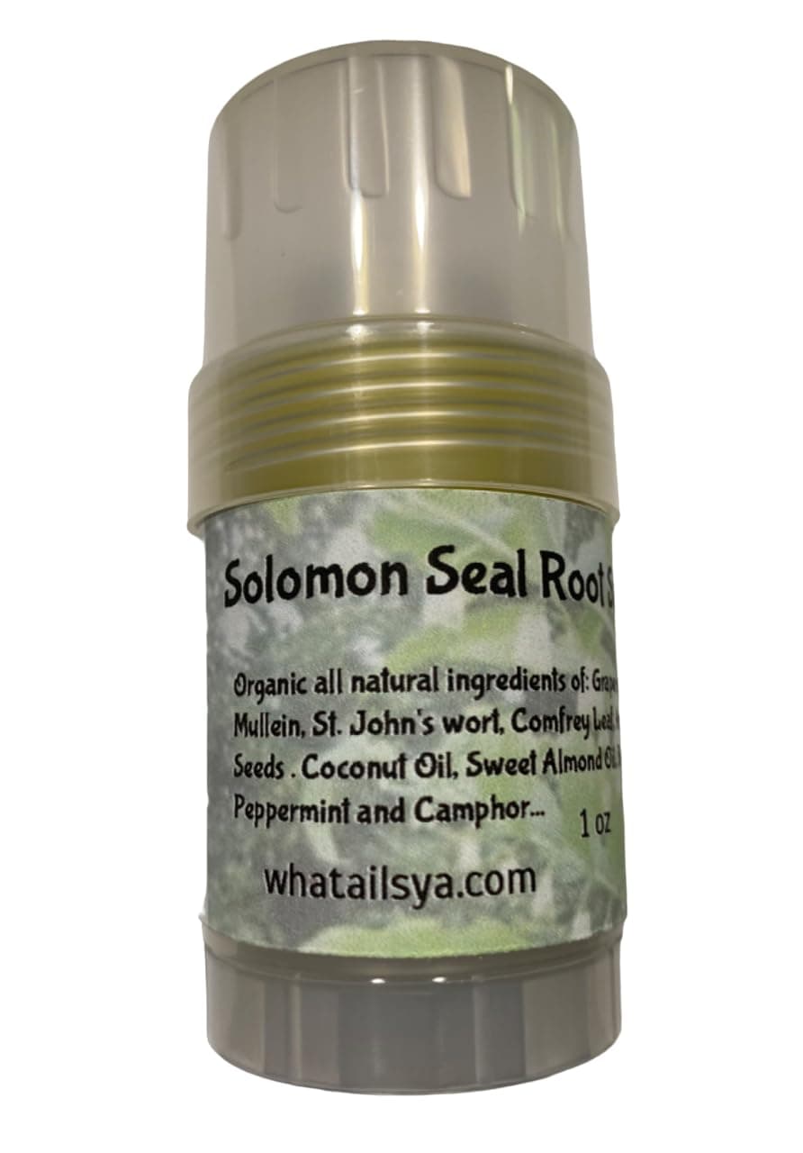 Solomon Seal Root Salve 3/4 oz Muscle and Bone - Plantar Fasciitis, Sore muscles, Sore bones and more.