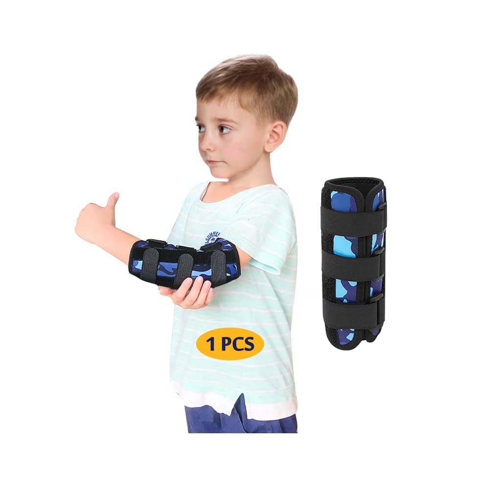 Mybow Thumb Sucking Stop for Kids, Finger Sucking Guard, Stop Nail Biting Treatment, Toddlers Thumb Sucking Prevention, Anti Nose Picking Pediatric Elbow Brace (1 PCS)