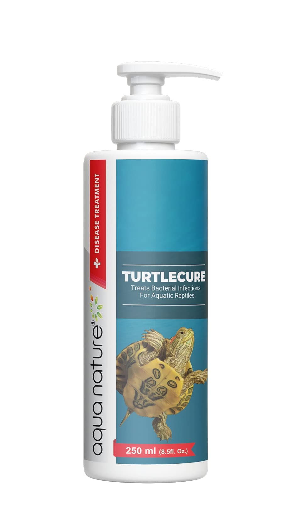 AquaNature® Turtlecure Treats Bacterial Infection for Aquatic Reptiles (250Ml)