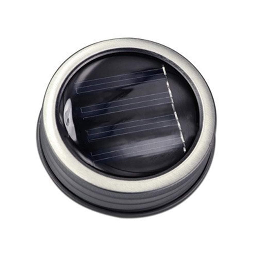 1 pcs LED Fairy Light Muzhili3£¬ Solar Powered 10LED Lid Insert Party Decor Lamp for Mason Jar - Warm White