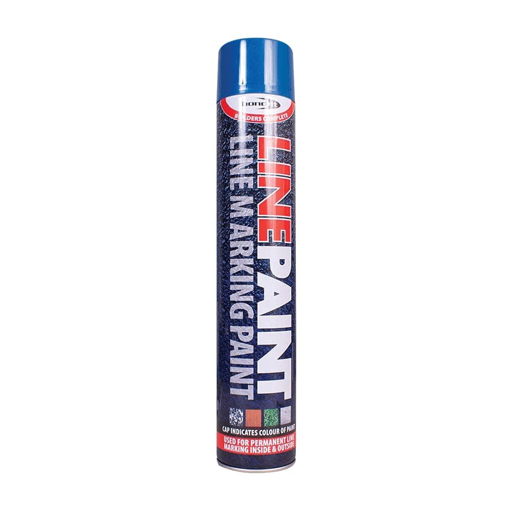 Survey Line Marker Marking Spray Paint 750ml - Blue Permanent