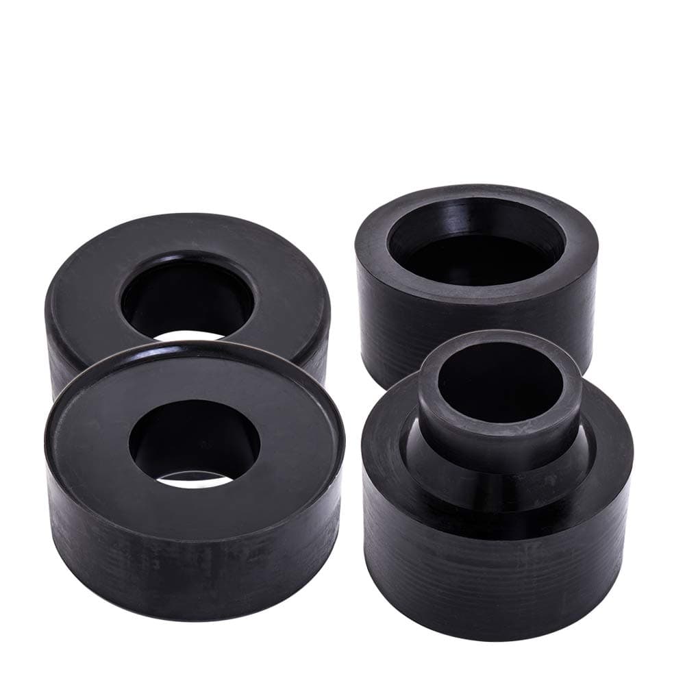 Compatible/Replacement For 1999-2004 Jeep Grand Cherokee WJ 2.5" Front And 2.5" Rear Leveling Lift Kit Extender Spacer Black