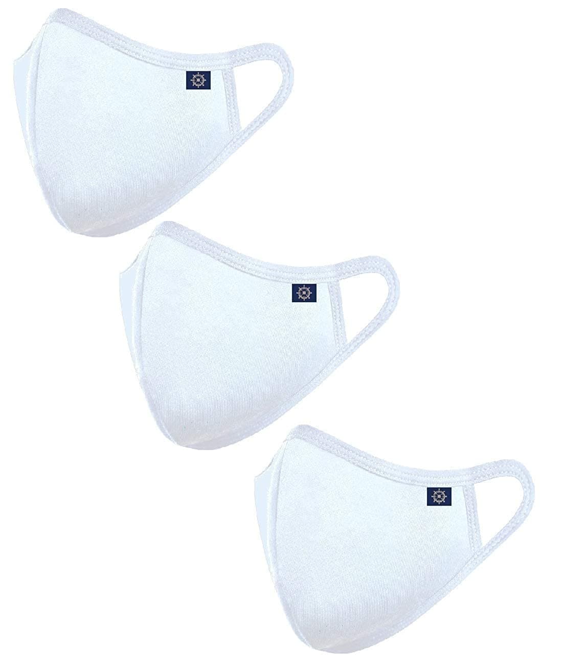 OCEAN RACE Cotton Anti Pollution 3 Layer Reusable Face Mask