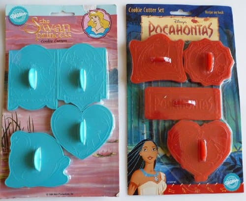 Wilson Disney Pocahontas & The Swan Princess Cookie Cutter set