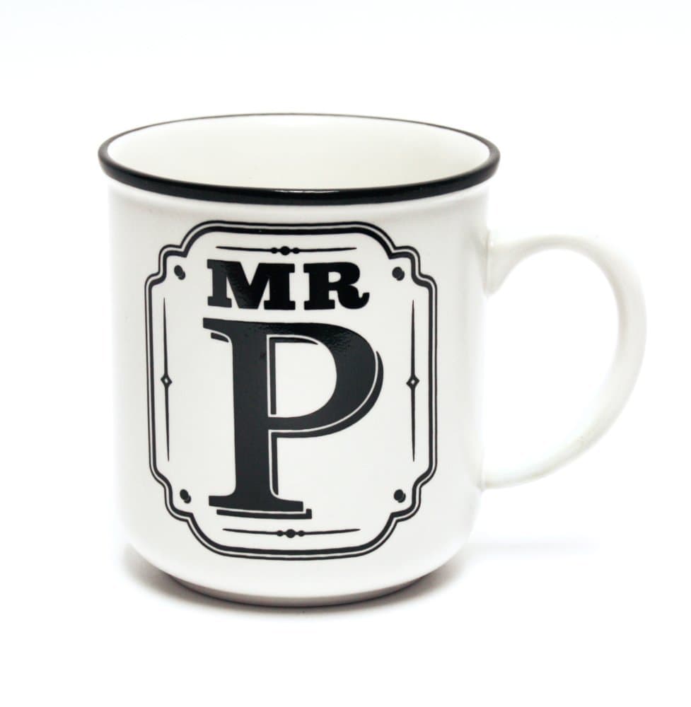 Mr P - Alphabet Mug