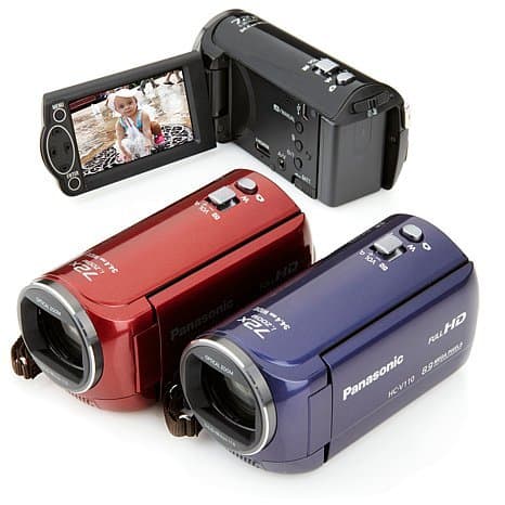 Panasonic HC-V110 Light Weight HD 1080p Digital Camcorder (Blue)