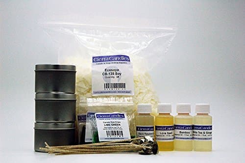 Candle Making Kit by Cierra Candles - Fruity Fragrances