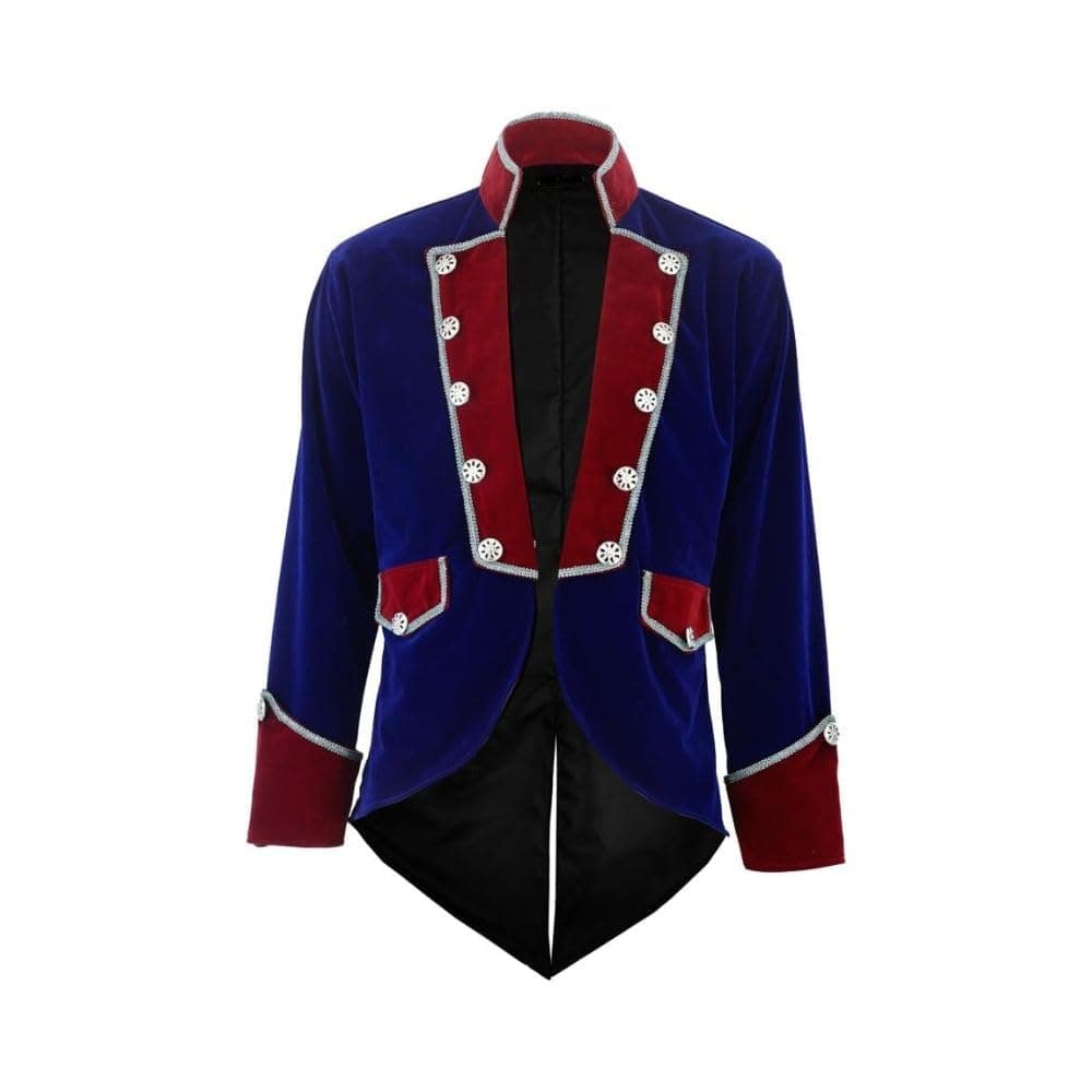 New Men's Velvet Vladimir Tuxedo Jacket Tailcoat Goth Steampunk Victorian