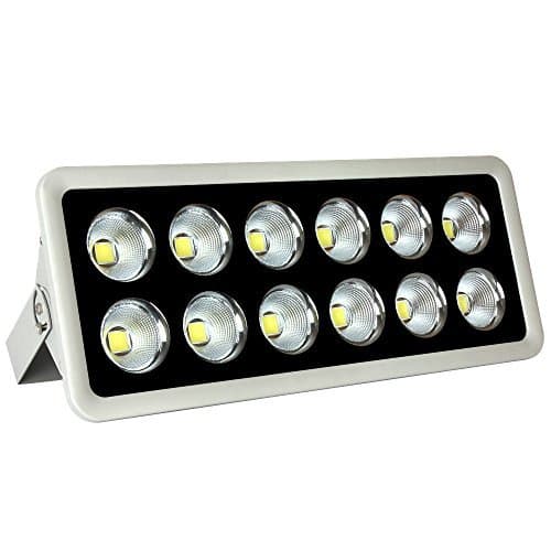 LED Flood Light, Morsen 600W Super Bright Outdoor LED Floodlight 6000K Cool White Waterproof IP65 Wall Lights for Landscape, Garden Yard, Playground