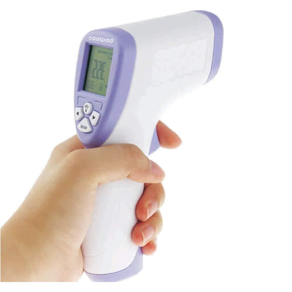 Infrared electronic thermometer Accurate Temperature gun, non-contact Digital Laser forehead thermometer gun for child infant adult, can be used for Body / food / indoor Instant-Read Thermometers