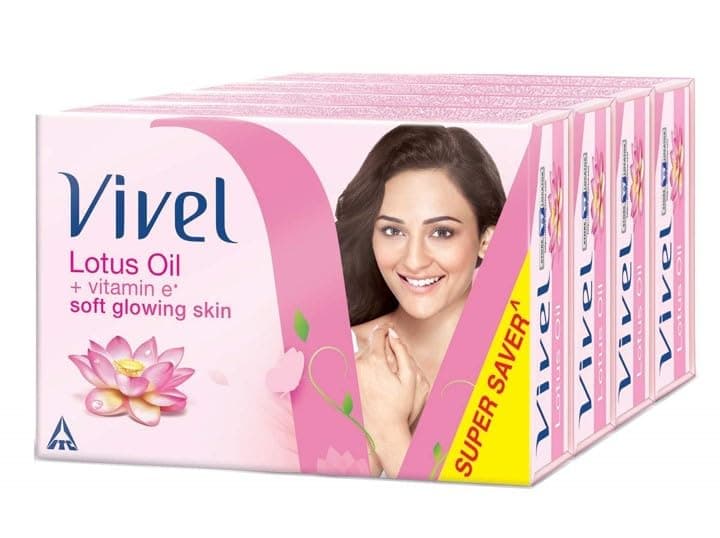 Lotus Oil Bathing Bar, 100g (Pack of 4)