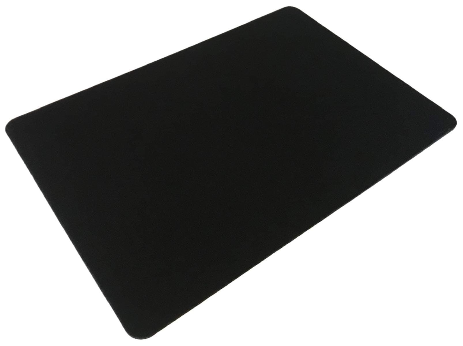 Standard Edition Up-Close Performance Pads for Card Coin and Other Close-Up Magic Trick Premium Rubberized Material for Consistent Non-Slip Performences (Black, 11x16)
