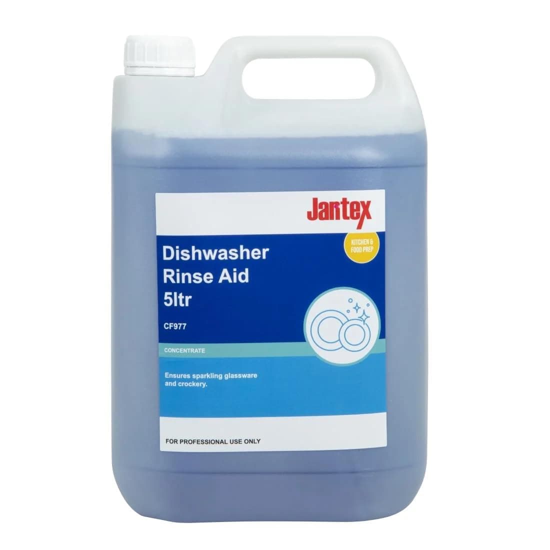 Jantex CF977 Dishwasher Rinse Aid Concentrate 5Ltr
