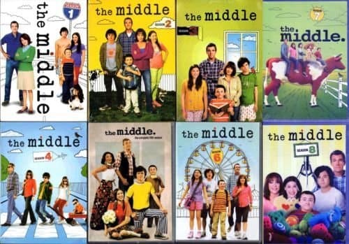 The Middle Complete Series Seasons 1-8 (24 Disc DVD Set)