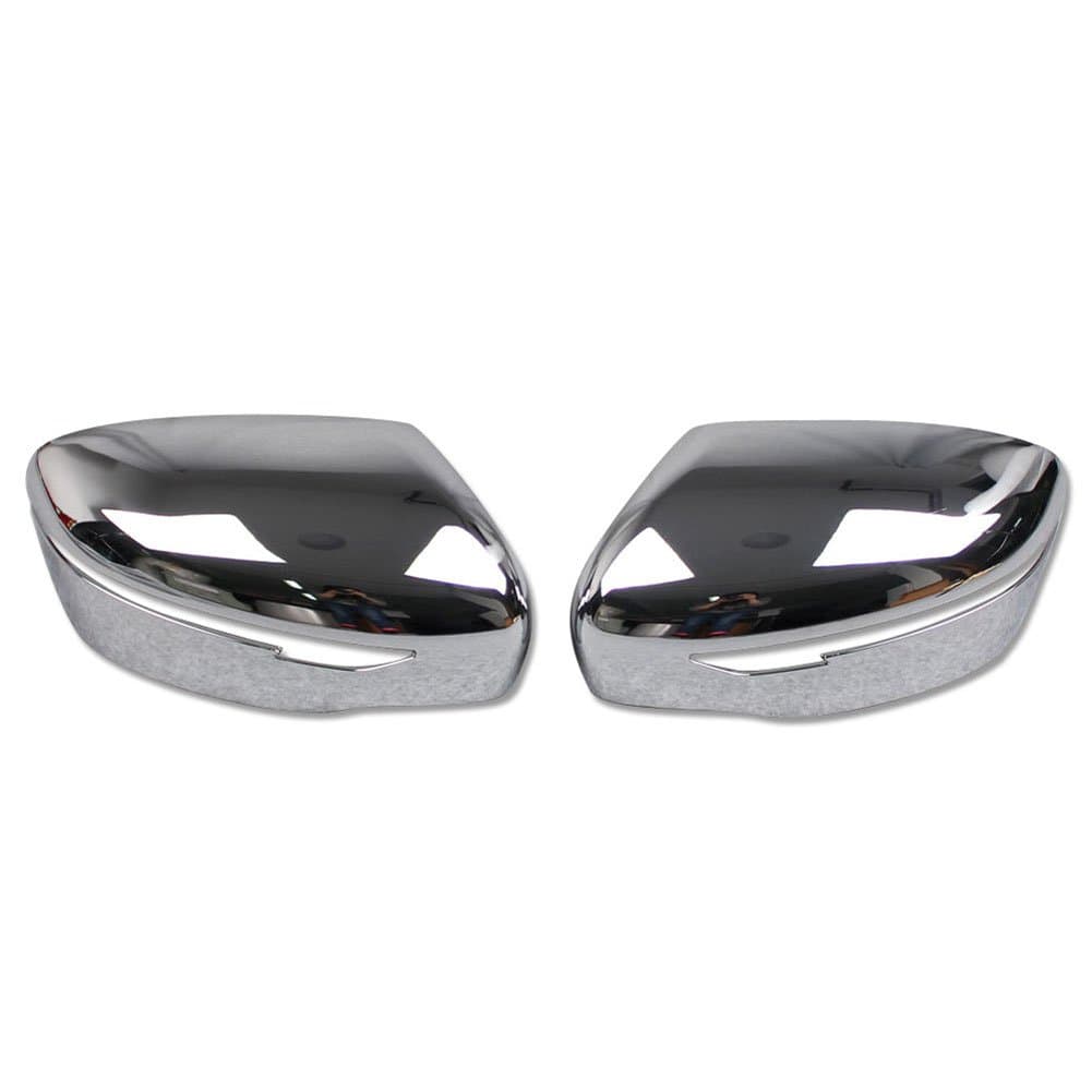 Chrome Rear View Mirror Side Cover Trim Fit For Nissan X-Trail Rogue 2014 2015 2016 2017