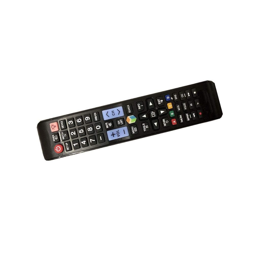 Easy Replacement Remote Control Fit for Samsung UN65JS8500F UN55JS8500 UN40H5203AF UN32H5203AF UN58H5005AF 4K Smart 3D LCD LED HDTV TV