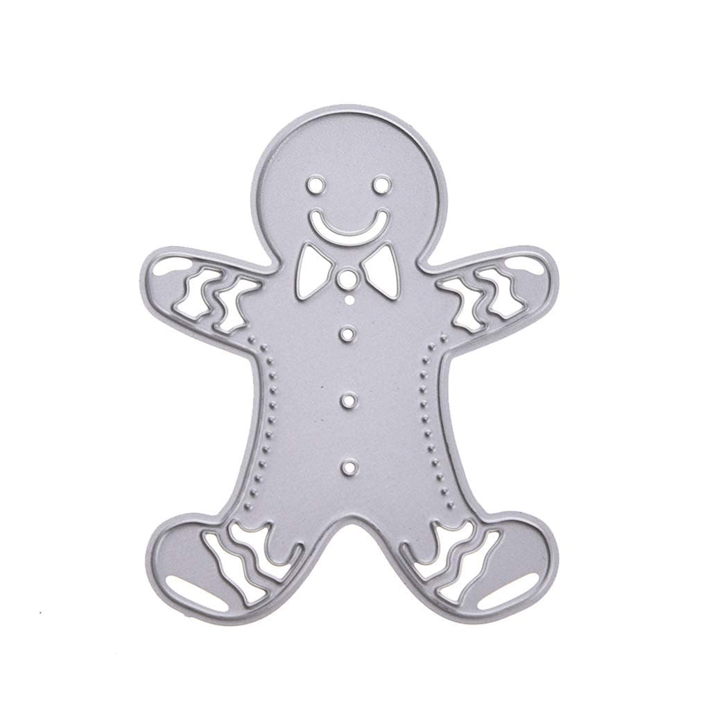 Christmas Doll Cutting Dies Stencil DIY Scrapbooking Embossing Paper Card Decor