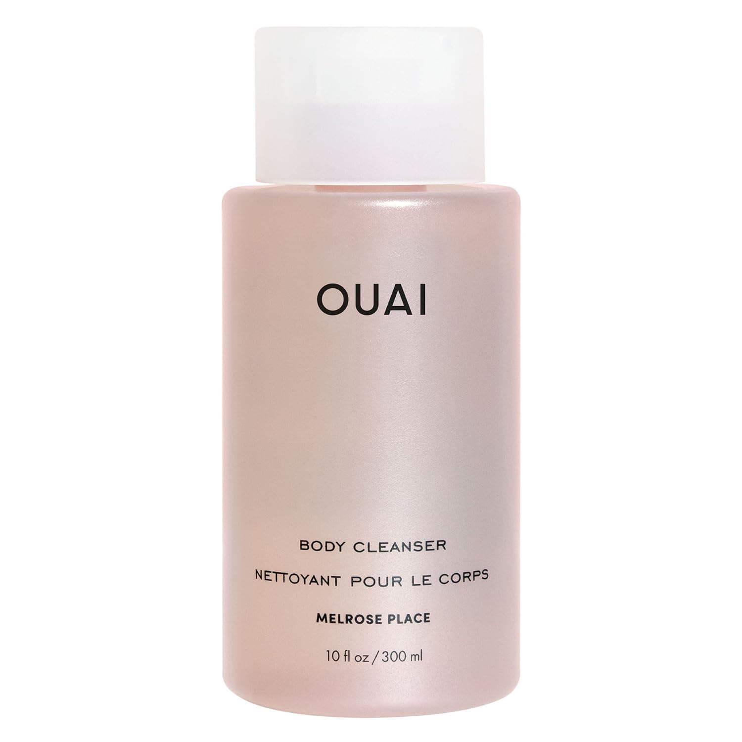 OUAI Body Cleanser, Melrose Place - Foaming Body Wash with Jojoba Oil and Rosehip Oil to Hydrate, Nurture, Balance and Soften Skin - Paraben, Phthalate and Sulfate Free Skin Care Products (300 ML)