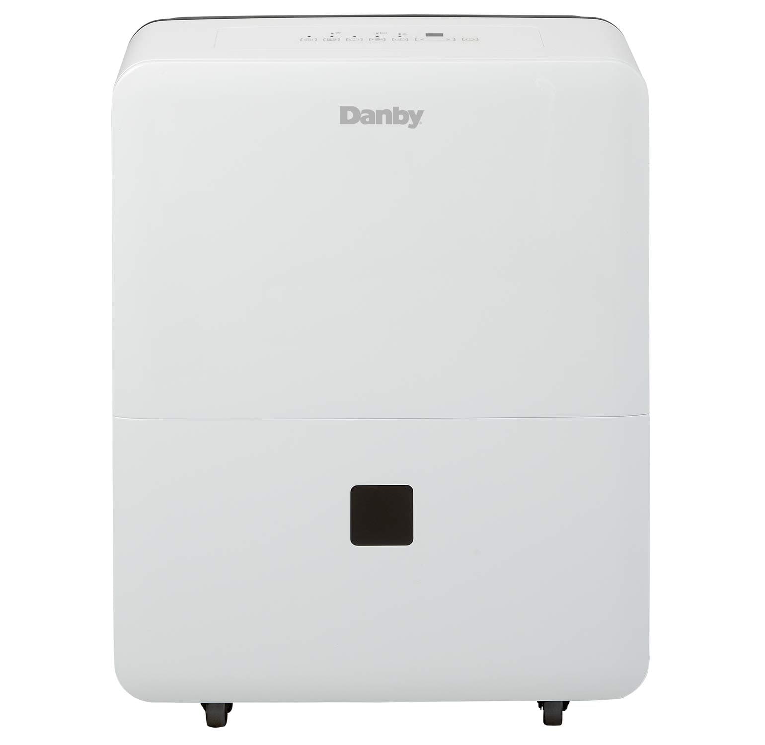 Danby DDR020BJWDB 22 Pint Dehumidifier in White 22 Pint (10.4L) Dehumidifier: controls humidity in spaces up to 1500 sq. ft. Energy Star Rating Electronic controls with LED display