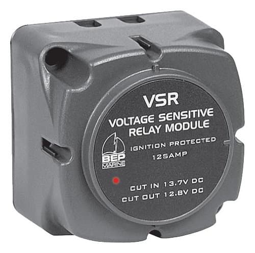 BEP Marine 710125A 125AMP Voltage Sensitive Relay
