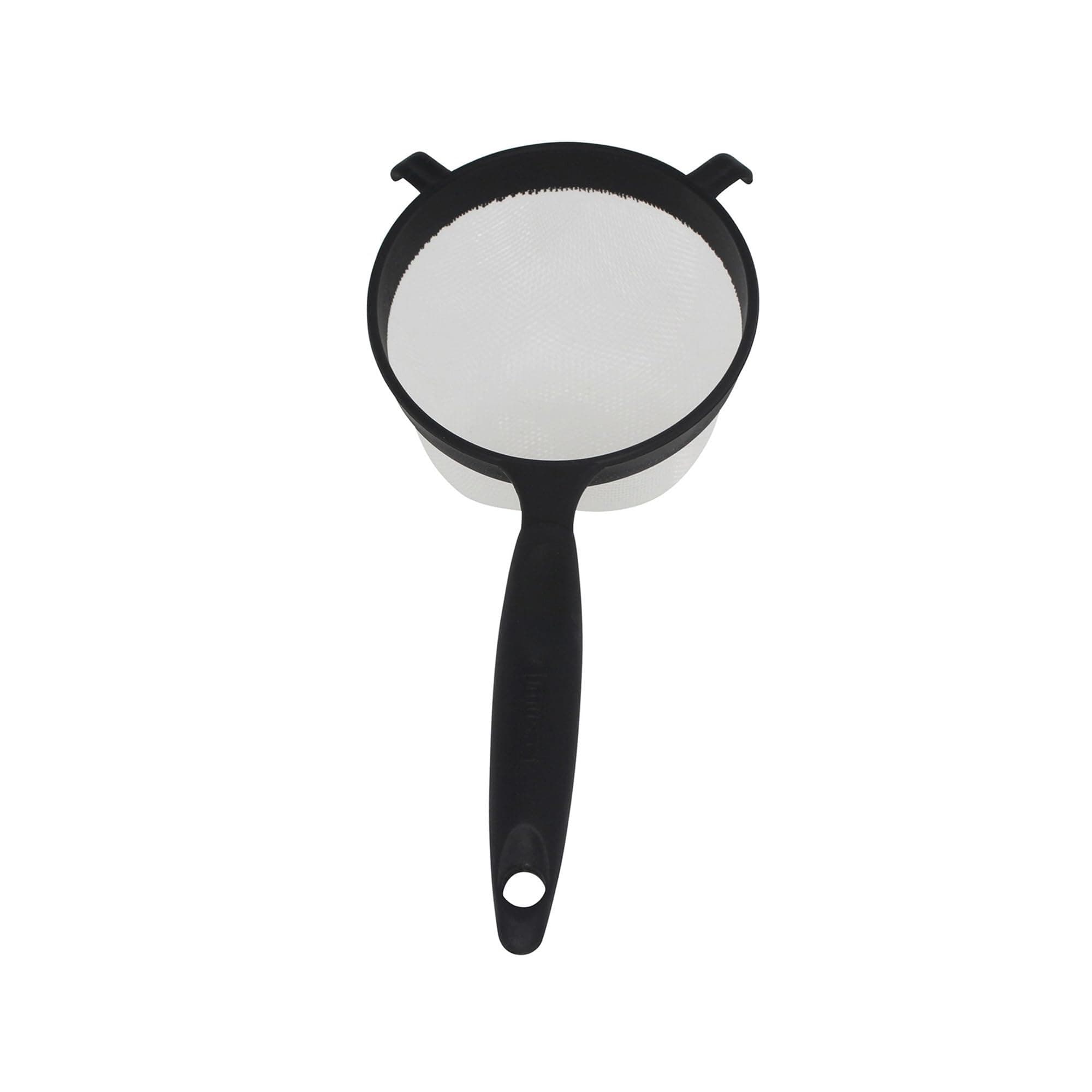 IMUSA IMU-71133W Plastic Strainer 6-Inch, Black