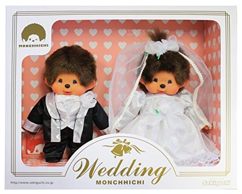 Sekiguchi (Sekiguchi) Monchhichi Wedding Couple Deluxe Box Set