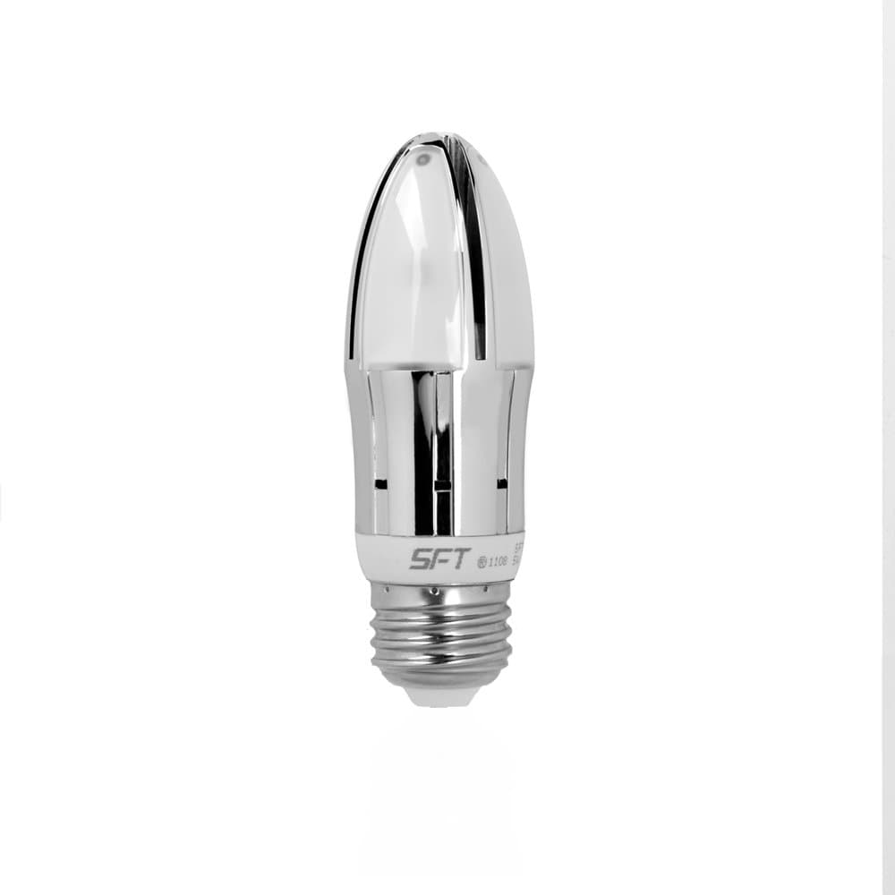 SFT Dimming Magnolia-B35-5 Watt Frosted LED Chandelier Bulb-E26-Warm White (2700K)-230 Lumens Candelabra