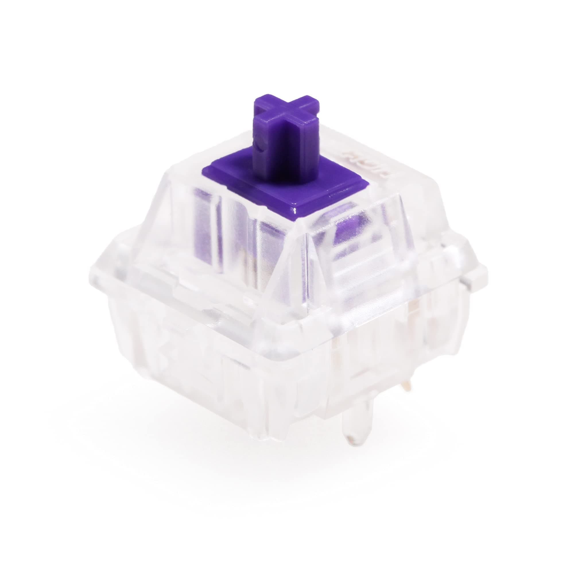KPREPUBLIC Gateron Zealio V2 Switch Tactile 62g 65g 67g 78g 5pin SMD RGB mx stem Switch for Mechanical Keyboard Purple Colorway (X90 PCS, Zealio 67g Switch)