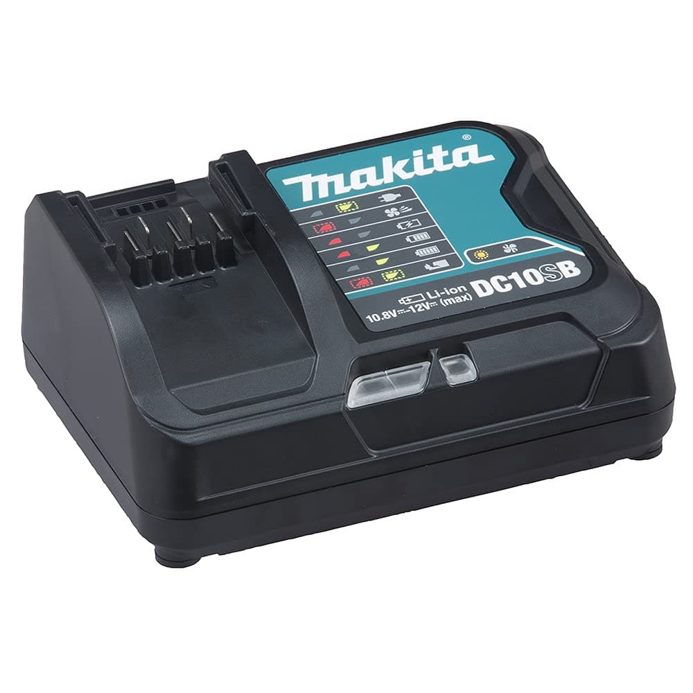 Makita DC10SB 12V Max CXT Fast Charger, Black