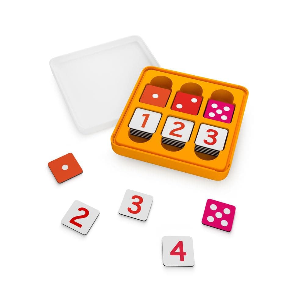 Osmo - Genius Numbers - Ages 6-10 - Math Equations (Counting, Addition, Subtraction & Multiplication) - For iPad or Fire Tablet - STEM Toy (Osmo Base Required - Amazon Exclusive)