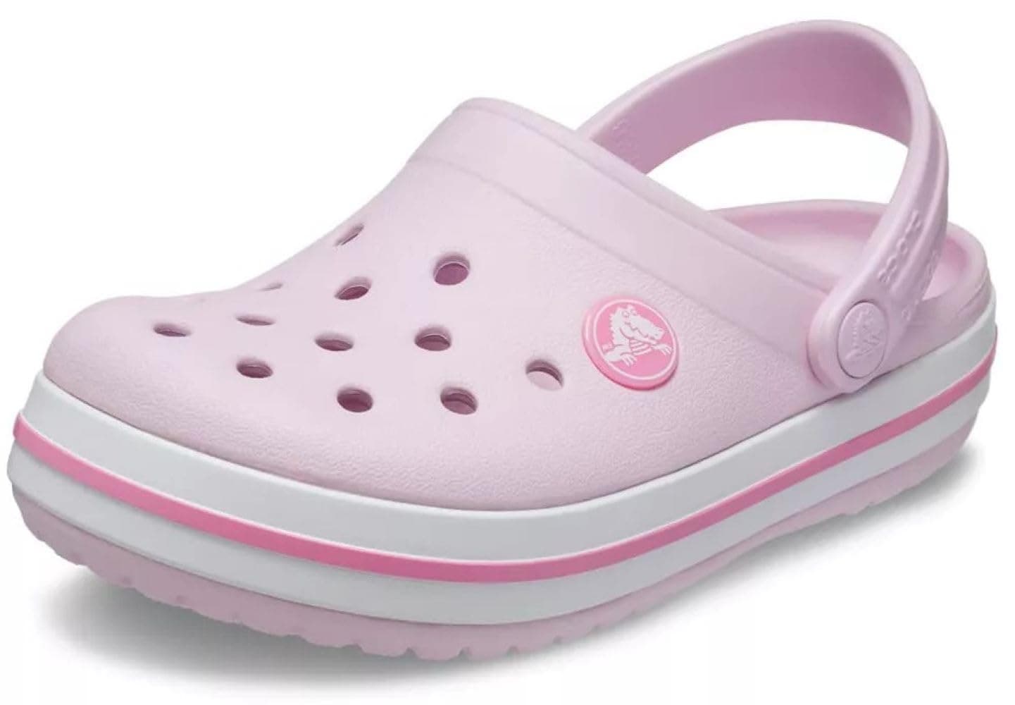 Crocs Unisex Kids Crocband Clog T BlrnaPink Croslite Ballerina Pink Clog | 8 UK |
