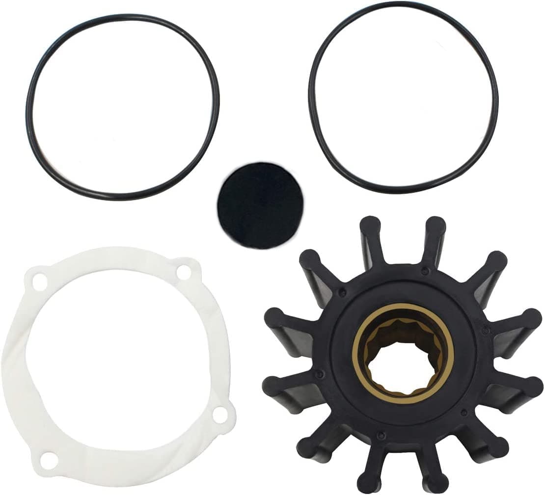 09812B1 Water Pump Impeller Raw Sea Impeller Repair Kit for Johnson Impeller 09-812B-1 Yanmar 119773-42600 Sierra 18-3306 Indmar S685007