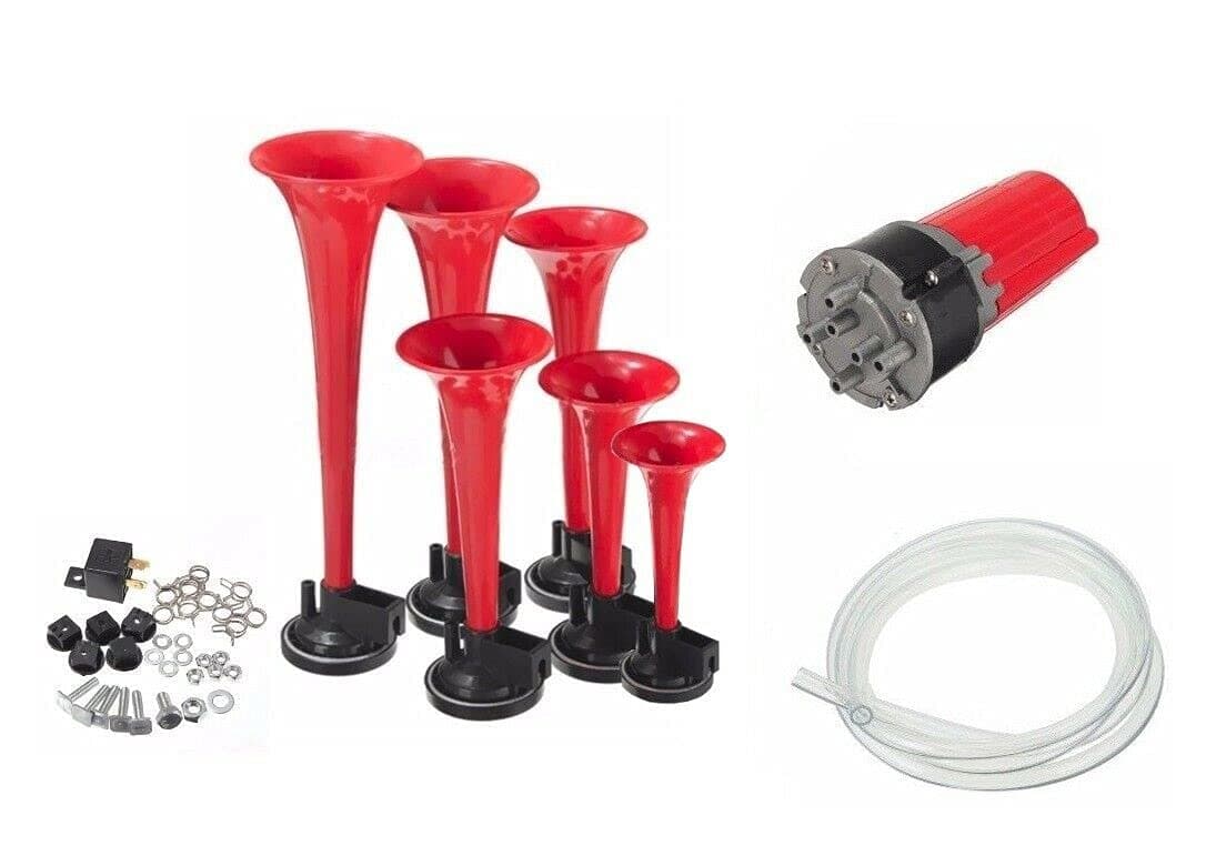 Musical Car Air Horn The Godfather Tune 115db 12V with Compressor for Truck Train Boat SUV