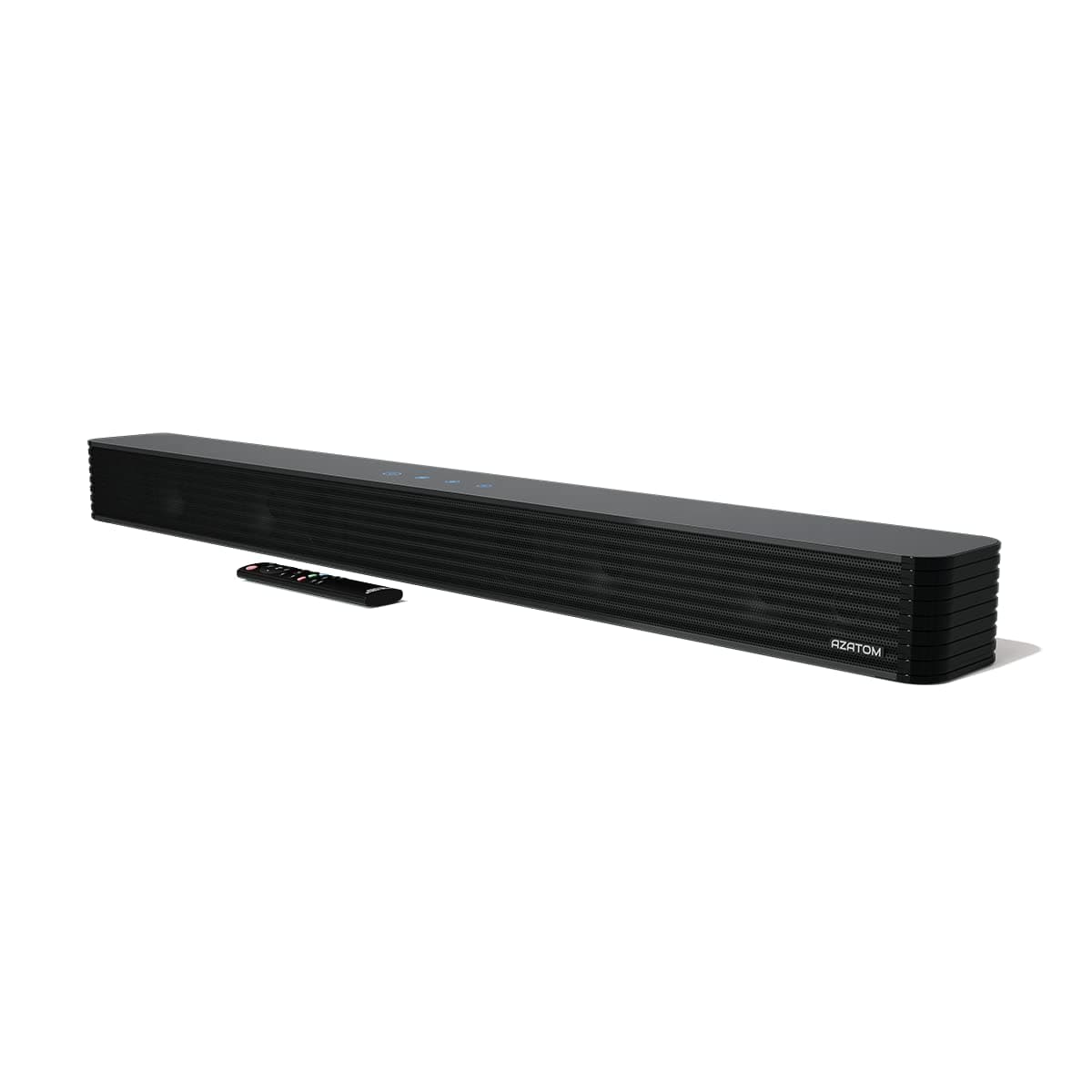 AZATOM Soundbar with 3D Surround Sound 120W | Bluetooth, Optical, AUX, USB Connectivity | Wall & Table Mountable | Perfect for Home Theatre & Gaming Studio Wave
