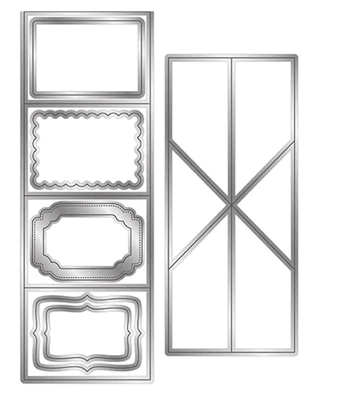 Mvchif-ay Mvchifay Cutting Dies Metal Stencils Scrapbooking Tool DIY Craft Carbon Steel Embossing Template for Paper Card Making (Pop Up Card)