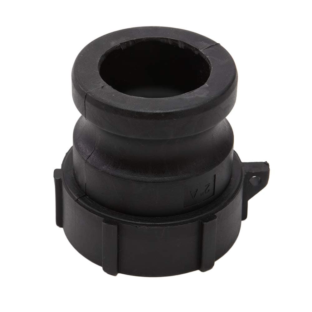 2" x 2" PVC Camlock Fittings - Plastic Hose Coupler - Poly Type A Male Cam Lock Hose Adapter - Female Threaded NPT Cam & Groove