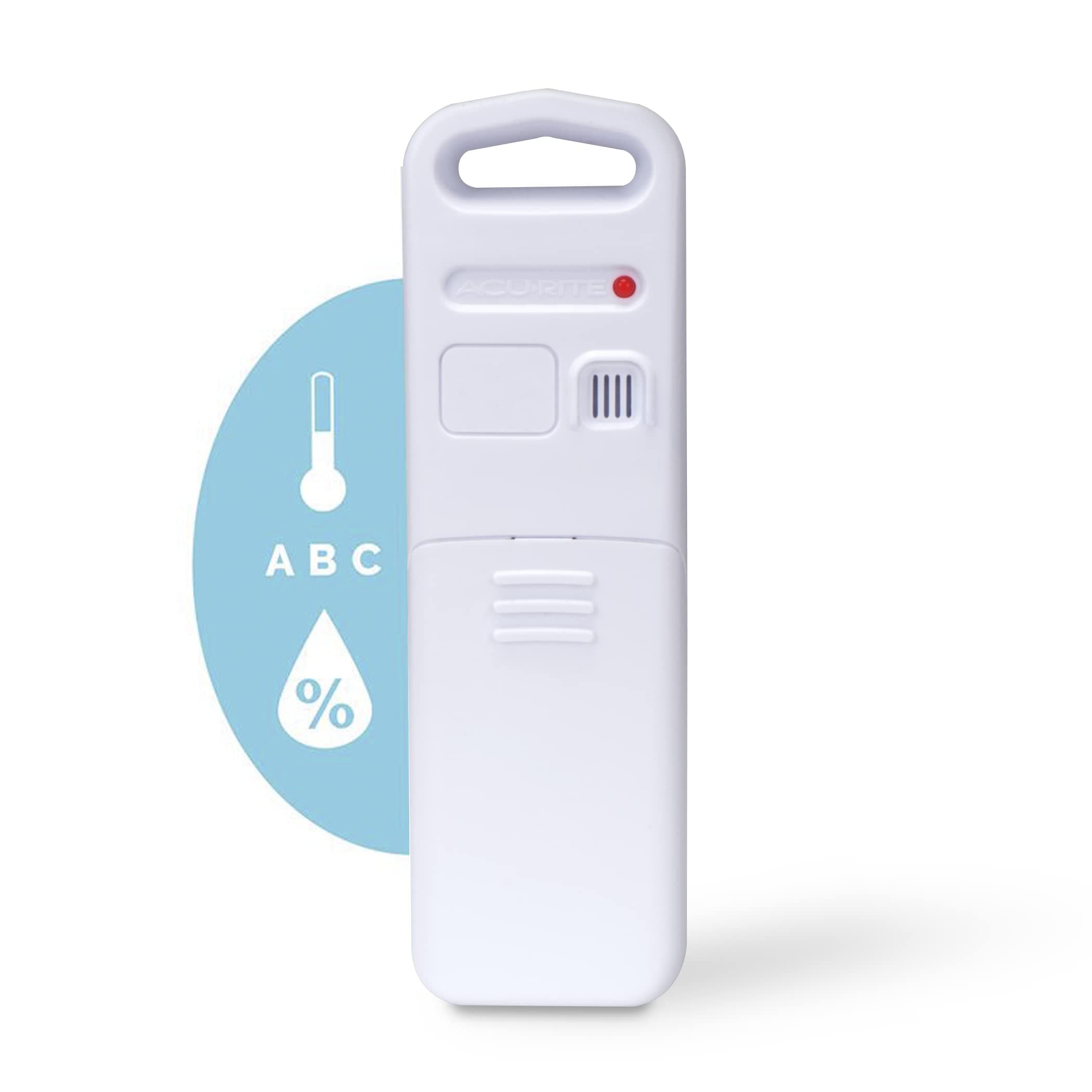 AcuRite Wireless Indoor Outdoor Temperature and Humidity Sensor (06002M), white