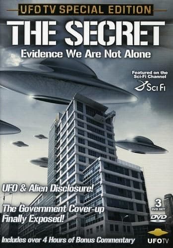 UFO - The Secret, Evidence We Are Not Alone - 3 DVD Set