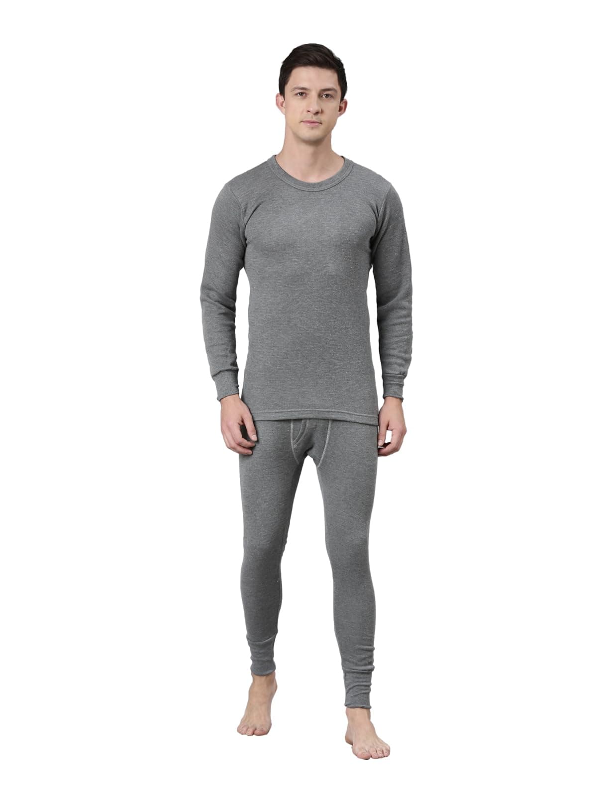 Rupa Thermocot Men's Blouson Classic Plain Agni R-N F-S-Trouser SET-OE-85_Grey