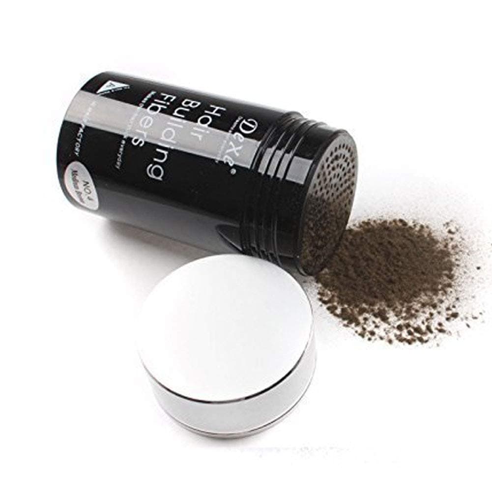 Easy to Use Lose Hair Building Fibers Medium Brown Color 22g